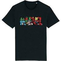 Marvel Men Character T-Shirt in Black | Size: Medium