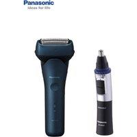Panasonic Men ES-LT4B Waterproof Men's Electric Shaver & Wet & Dry Electric Facial Hair Trimmer Set in Black