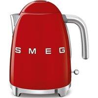 Smeg TSF03, KLF03 4-Slice Toaster & Kettle Set in Red