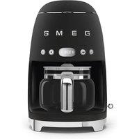Smeg DCF02 Drip Filter Coffee Machine (Matt Finish) in Black