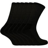 Sock Snob Men Bamboo Cotton Low Cut Trainer Socks in Black | Size: 4-7