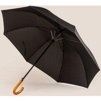 Oswin Hyde Men Jaxon Handcrafted Umbrella in Black