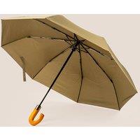 Oswin Hyde Men Jasper Handcrafted Umbrella in Dark Olive