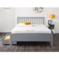 FurnitureboxUK Windsor Medium-Firm Coil Sprung Mattress in White | Size: Single