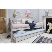 Kosy Koala Daybed with Trundle for Kids - Space-Saving, Durable, and Customizable Daybed with Trundle for Kids, (White, 3ft) | Size: Single