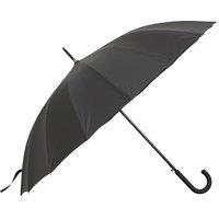 Mountain Warehouse Large D 150cm Lightweight Easy To Pack Durable Classic Umbrella in Black