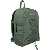 Mountain Warehouse Men Bolt 18L Backpack Rucksack Padded Straps Multi Pocket Day Bag in Pale Green