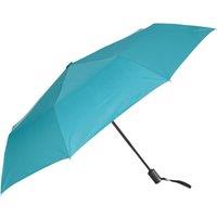 Mountain Warehouse Durable Windproof Shockproof Quick Dry Automatic Release Umbrella in Teal