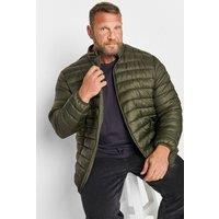 BadRhino Men Puffer Jacket in Green | Size: 5-6X-Large