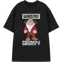 Disney Men Short Sleeved T-Shirt in Black | Size: X-Large