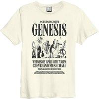 Amplified Men An Evening With Genesis T-Shirt in White | Size: Medium