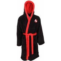 Ghostbusters Men Logo Dressing Gown in Black | Size: Large/X-Large
