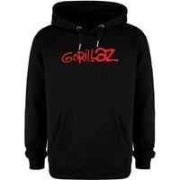 Amplified Men Gorillaz Logo Hoodie in Charcoal | Size: 2X-large