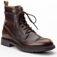 Base London Men Brunel 7 Eyelet Boot in Brown