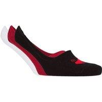 Money Men Invisape Trainer Socks (Pack of 3) in Off White