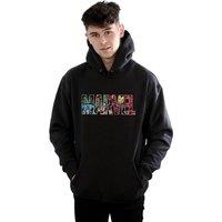 Marvel Comics Men Infill Logo Hoodie in Black | Size: 2X-large