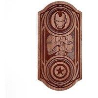 Disney Marvel The Avengers Wall Plaque in Brown