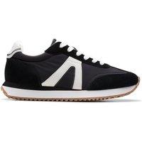 Clarks Women Calo Run Black Combination Trainers | Size: 5-Standard Fit