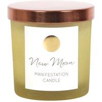 Something Different New Moon Wild Orange Scented Candle in Yellow