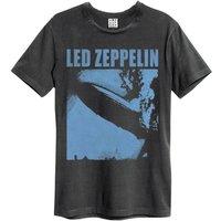 Amplified Men Blimp Square Led Zeppelin T-Shirt in Charcoal | Size: 2X-large