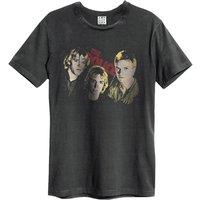 Amplified Men Outlandos Damour The Police T-Shirt in Charcoal | Size: 2X-large