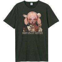 Amplified Men Nex Gen Bring Me The Horizon T-Shirt in Charcoal | Size: X-Small