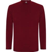 ROLY Men Extreme Long-Sleeved T-Shirt in Dark Red | Size: Small