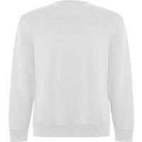 ROLY Men Batian Crew Neck Sweatshirt in White | Size: Medium