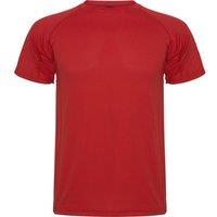ROLY Men Montecarlo Short-Sleeved Sports T-Shirt in Red | Size: 3X-Large