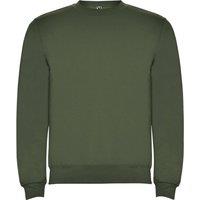 ROLY Men Clasica Crew Neck Sweatshirt in Dark Green | Size: 3X-Large