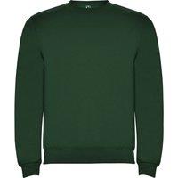 ROLY Men Clasica Crew Neck Sweatshirt in Bottle Green | Size: 2X-large