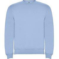 ROLY Men Clasica Crew Neck Sweatshirt in Light Blue | Size: 3X-Large
