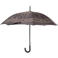 Something Different Men Astrology Wheel Stick Umbrella in Black
