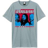 Amplified Men Ellipsis Biffy Clyro T-Shirt in Pale Blue | Size: X-Small