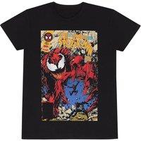 Marvel Comics Men Carnage Cover T-Shirt in Black | Size: 2X-large