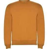 ROLY Men Clasica Crew Neck Sweatshirt in Mustard | Size: 3X-Large