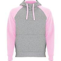 ROLY Men Badet Two Tone Hoodie in Mid Grey | Size: large