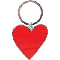 Something Different You Are Loved Heart Keyring in Red