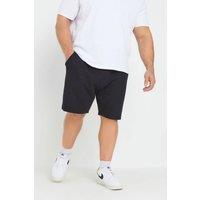 BadRhino Men Diamond Quilted Jogger Shorts in Dark Navy | Size: large