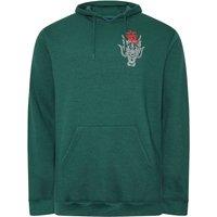 BadRhino Men Dragon Graphic Hoodie in Green | Size: X-Large