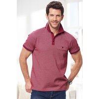 Cotton Traders Men Textured Luxury Polo Shirt in Coral | Size: 3X-Large