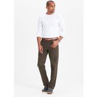 Cotton Traders Men Men's Coloured Jeans in Green | Size: 40S
