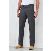 Cotton Traders Men Men's Coloured Jeans in Charcoal | Size: 38R
