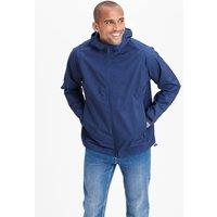 Cotton Traders Men Lightweight Waterproof Jacket in Mid Blue | Size: 3X-Large