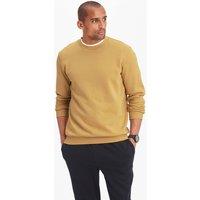 Cotton Traders Men Crew Neck Sweatshirt in Mustard | Size: Medium