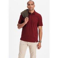 Cotton Traders Men Short Sleeve Polo Shirt in Red | Size: 5X-Large