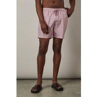 Mens Pink Print Swim Shorts - S