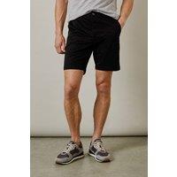 Mens Black Utility Chino Shorts - 36