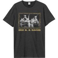 Amplified Men Group Frame Eric B. & Rakim T-Shirt in Charcoal | Size: large
