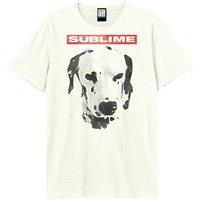 Amplified Men What I Want Dalmation Sublime T-Shirt in White | Size: X-Large